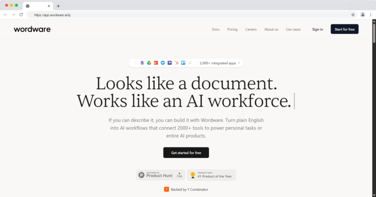 Wordware Ai Agent Development Platform For Businesses