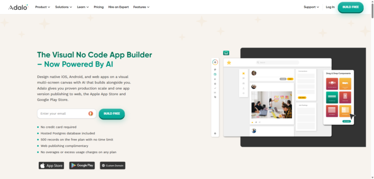 Product Reviews 77 | Top Ai Agent Adalo review