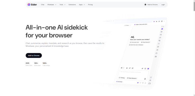 Sider Deep Research Review