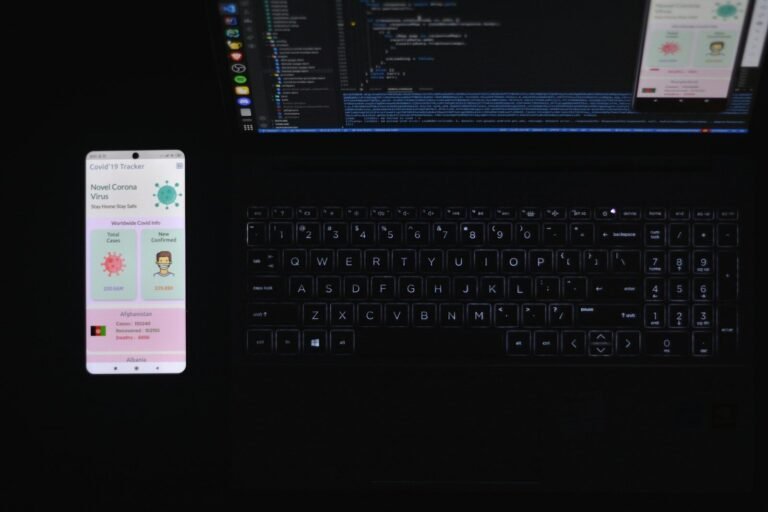 Black And Silver Laptop Computer