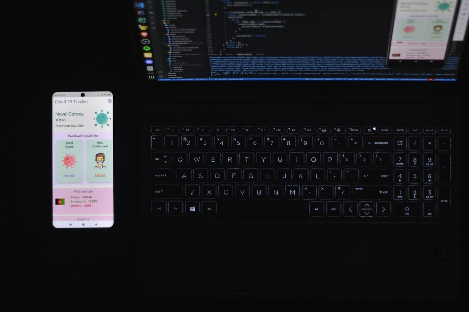 Black And Silver Laptop Computer