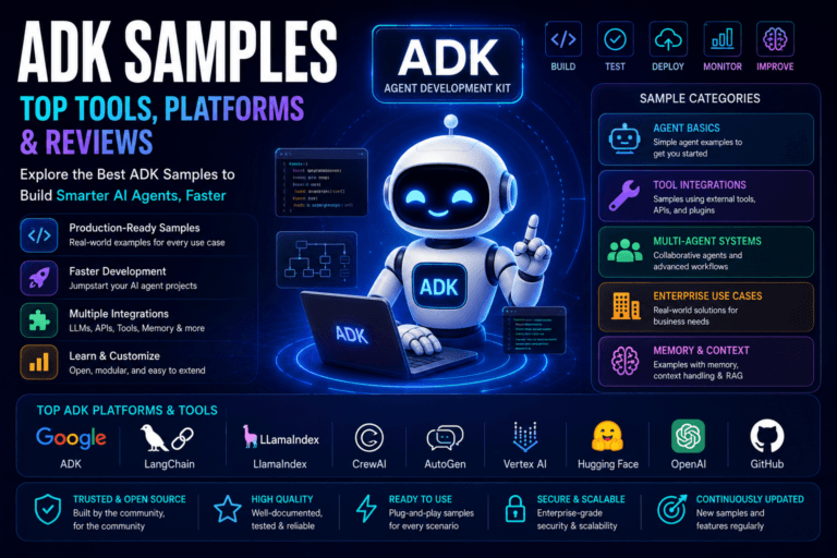 Adk Samples: Top Tools, Platforms &Amp; Reviews (2026 Guide) 10 - Ai Agent Adk Samples Top Tools Platforms Reviews 2026 Guide - Ai Agent