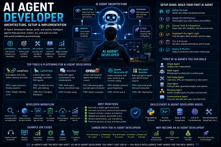 Ai Agent Developer: Architecture, Setup &Amp; Implementation (2026 Guide) 3 - Ai Agent Ai Agent Developer Architecture Setup Implementation 2026 Guide - Ai Agent