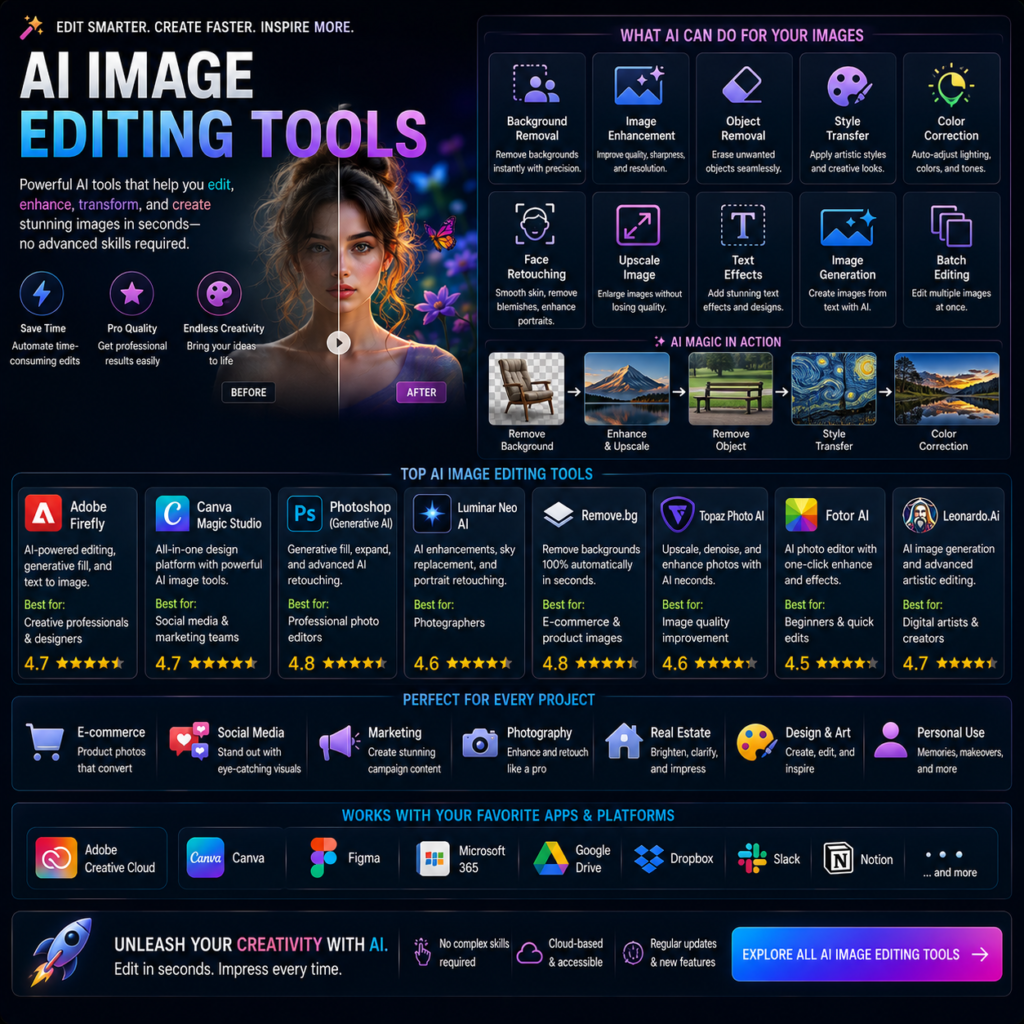 Ai Image Editing Tools