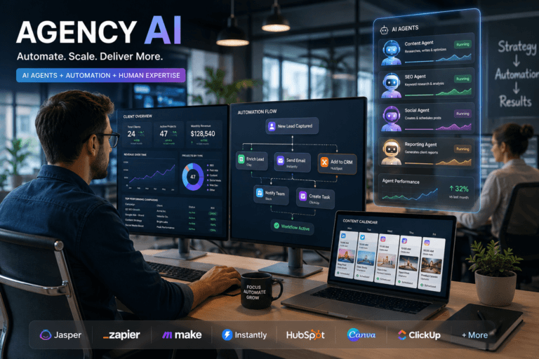 Agency Ai: Top Picks, Reviews &Amp; Pricing In 2026 5 | Ai Agent Modern Office With Ai-Driven Automation