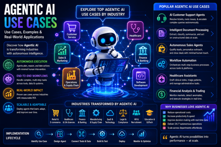 Agentic Ai Use Cases: Use Cases, Examples &Amp; Real-World Applications (2026 Guide) 3 - Ai Agent Agentic Ai Use Cases Use Cases Examples Real World Applications 2026 Guide - Ai Agent