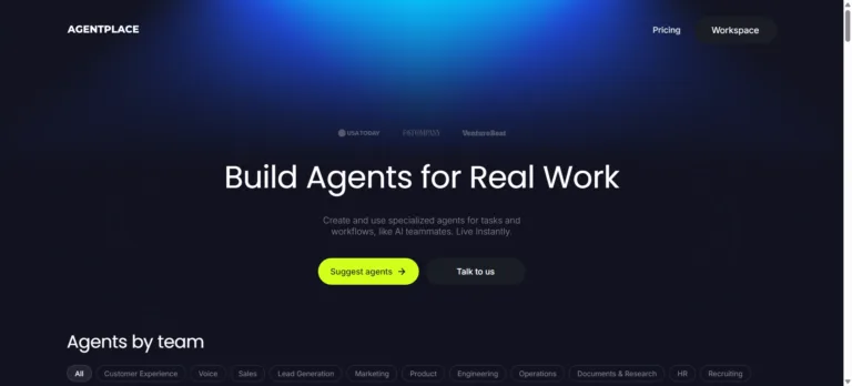 Agentplace Ai Review (2026): The Future Of Ai Agent Marketplaces? 4 - Top Ai Agent Agentplace ai review 2026 - top ai agent