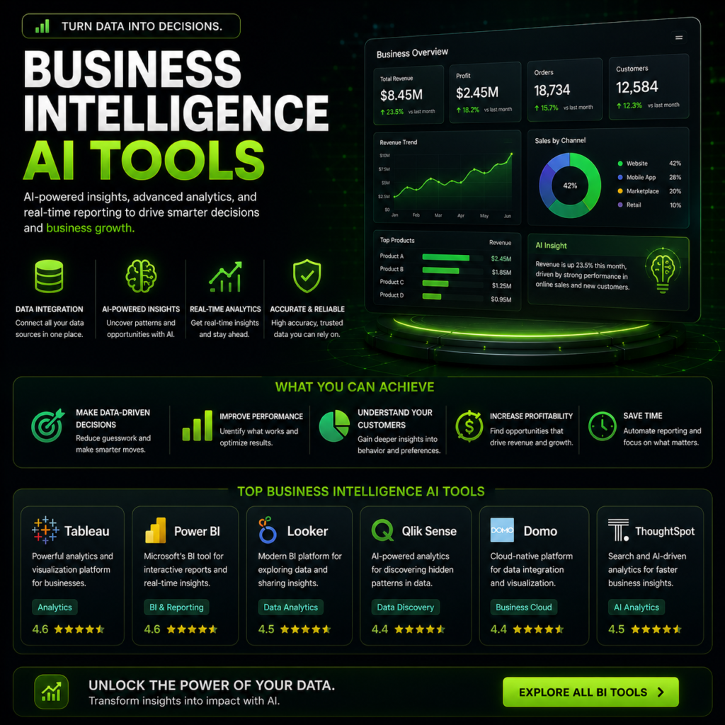 Business Intelligence Ai Tools