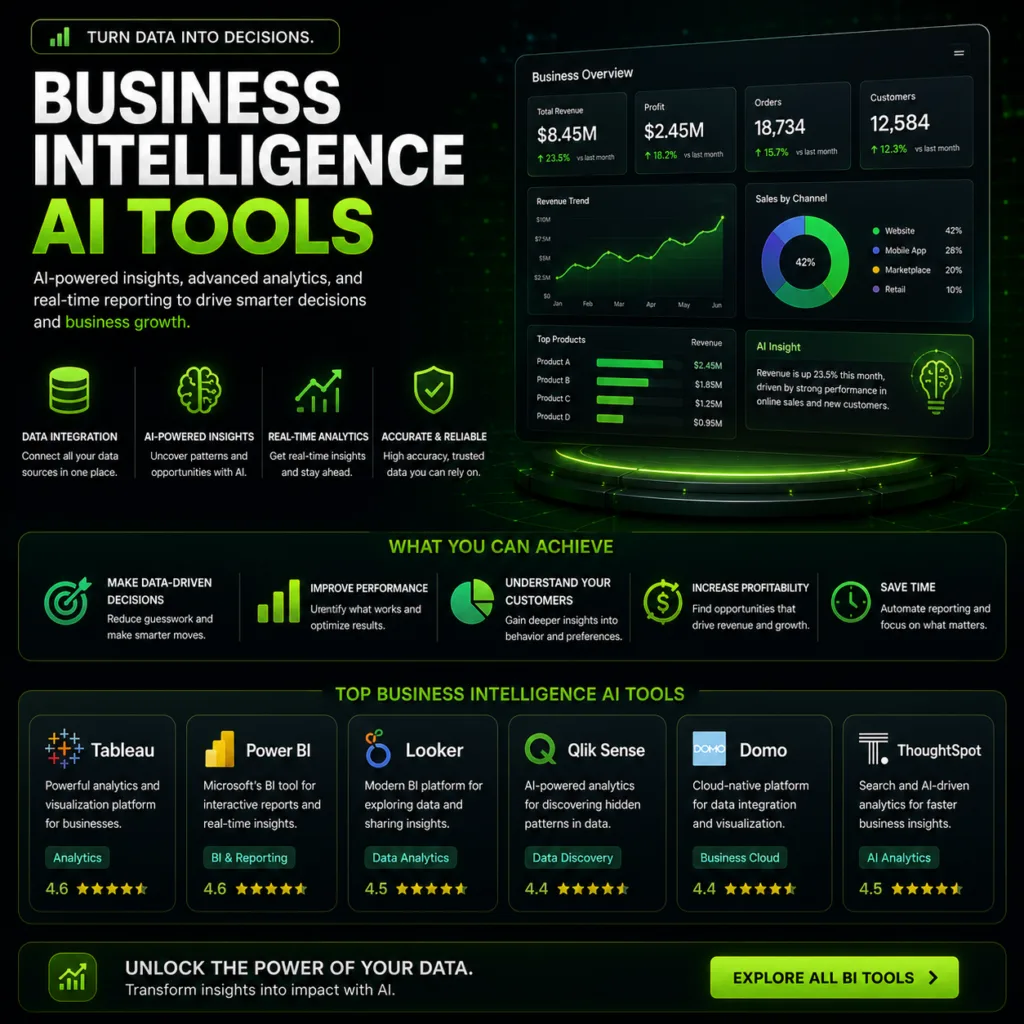 Business Intelligence Ai Tools