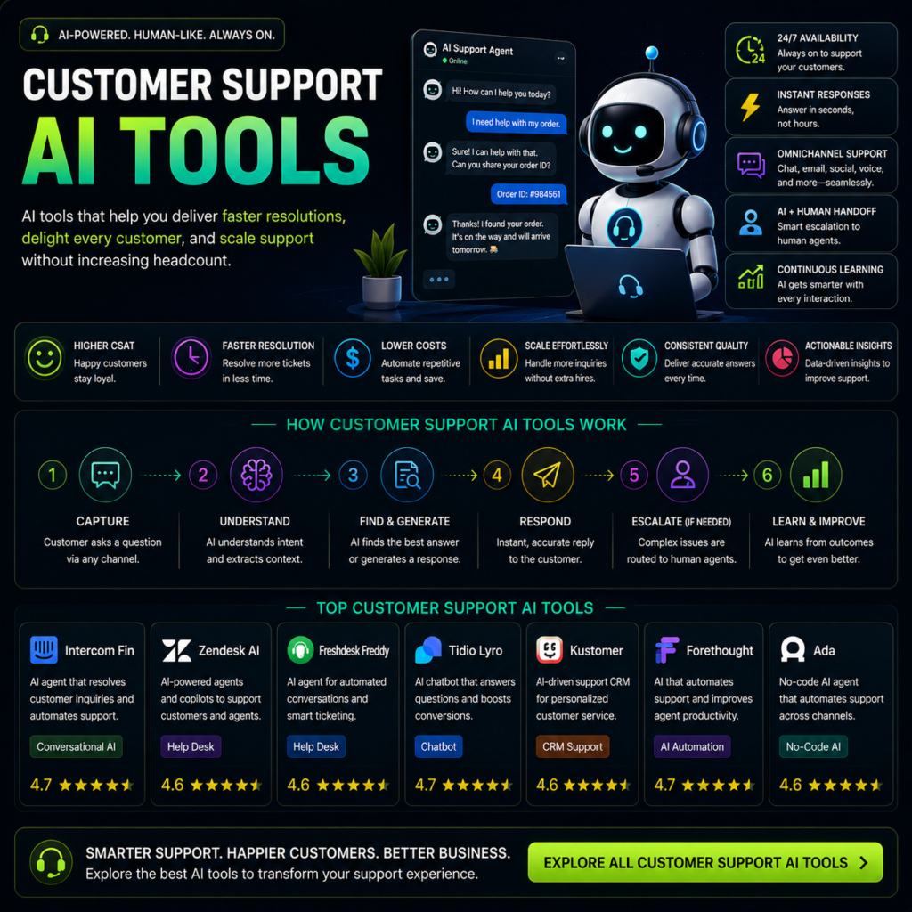 Customer Support Ai Tools