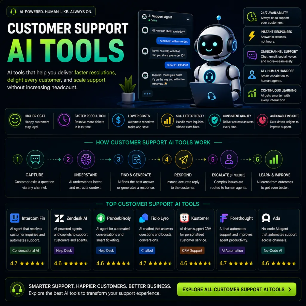 Customer Support Ai Tools