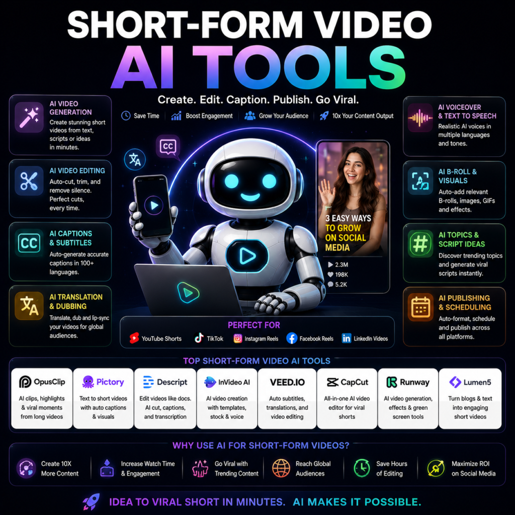 Short-Form Video Ai Tools
