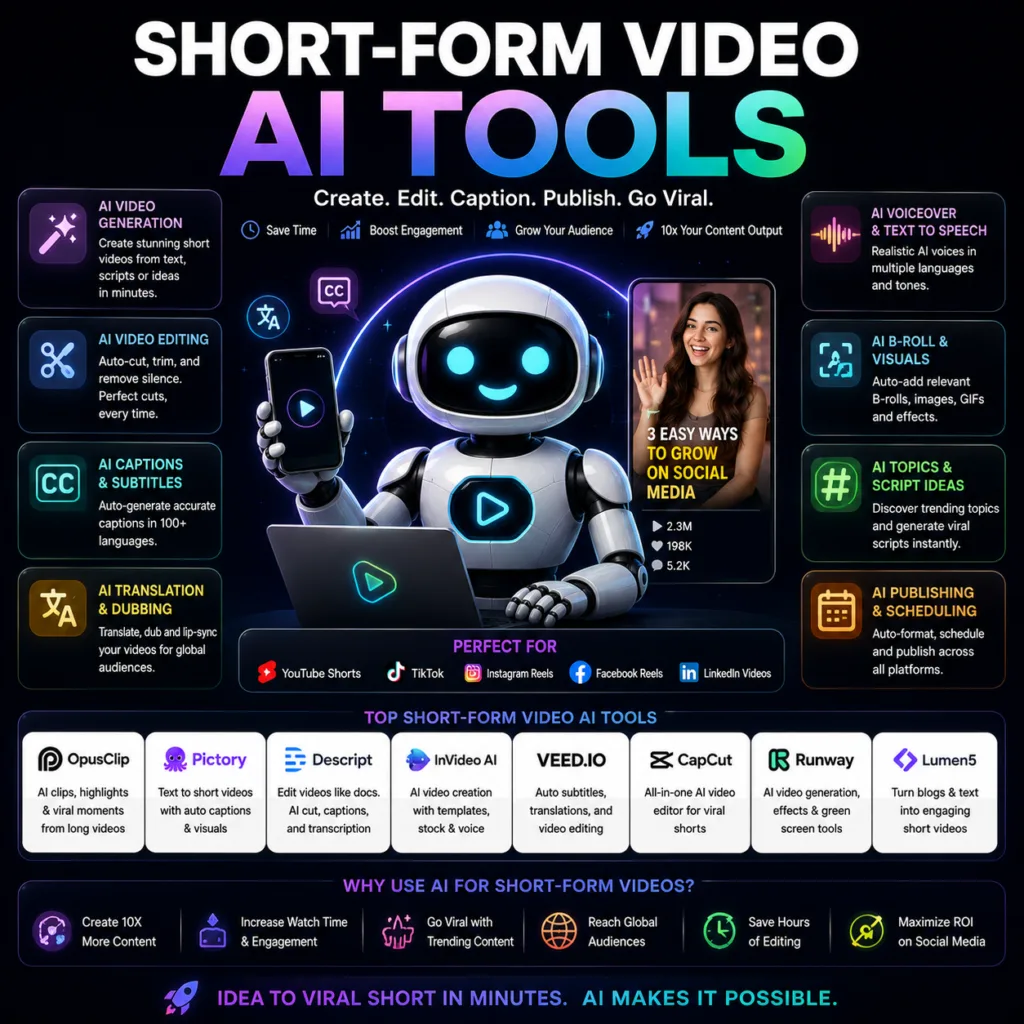 Short-Form Video Ai Tools