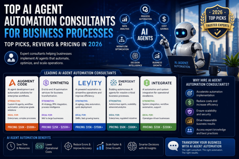 Top Ai Agent Automation Consultants For Business Processes: Top Picks, Reviews &Amp; Pricing In 2026 6 - Ai Agent Top Ai Agent Automation Consultants For Business Processes Top Picks Reviews Pricing In 2026 - Ai Agent