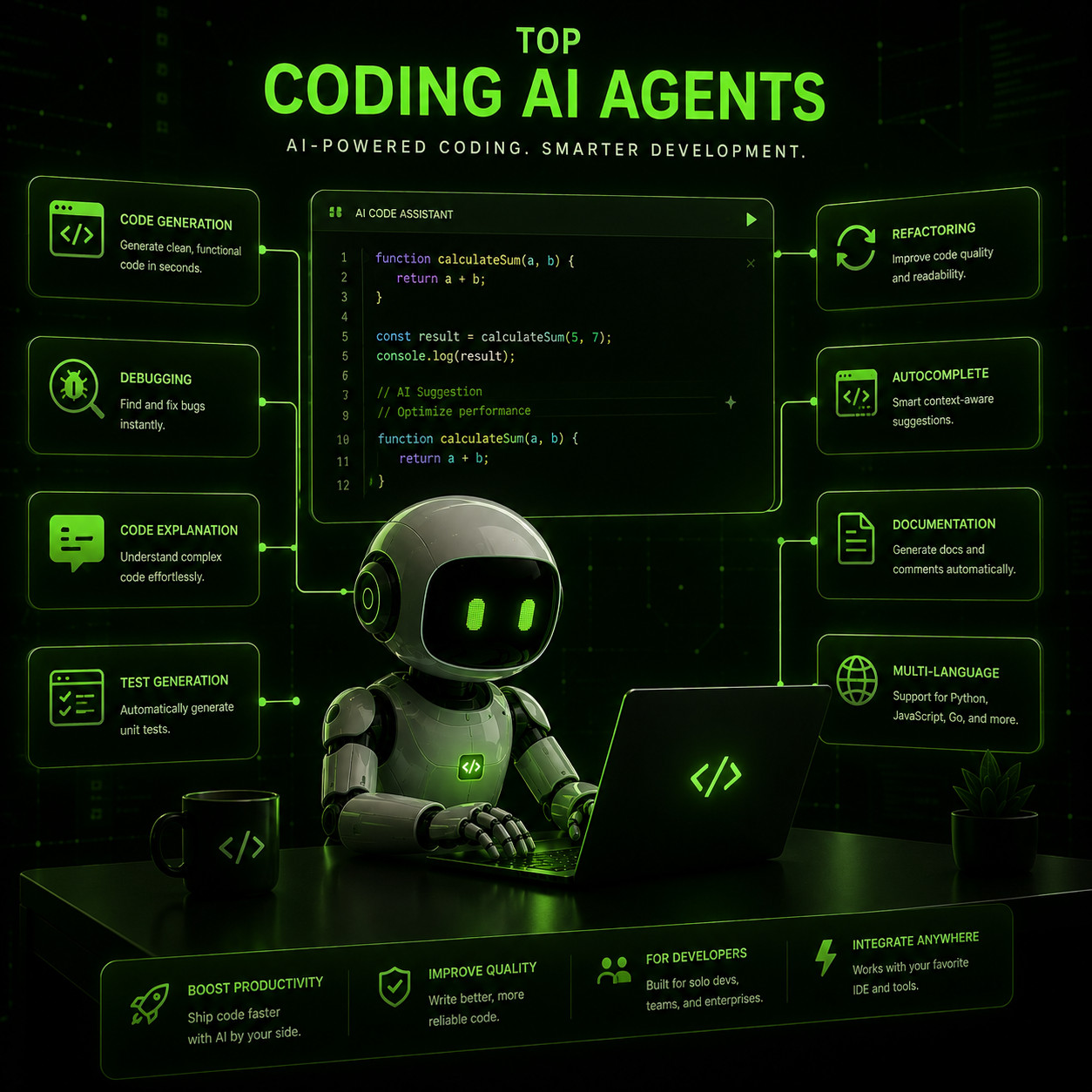 Top Coding Ai Agents | Ai Agent