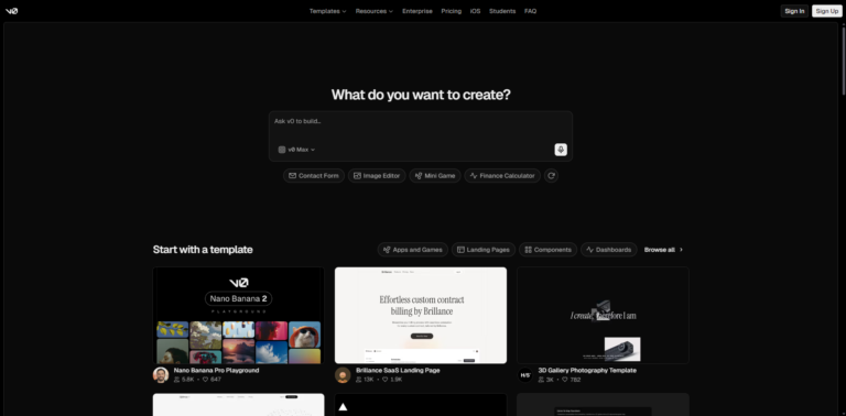 V0 Ai Review: The Ultimate Ai Tool For Frontend App Development 4 - Ai Agent V0 Ai Review The Ultimate Ai Tool For Frontend App Development - Ai Agent