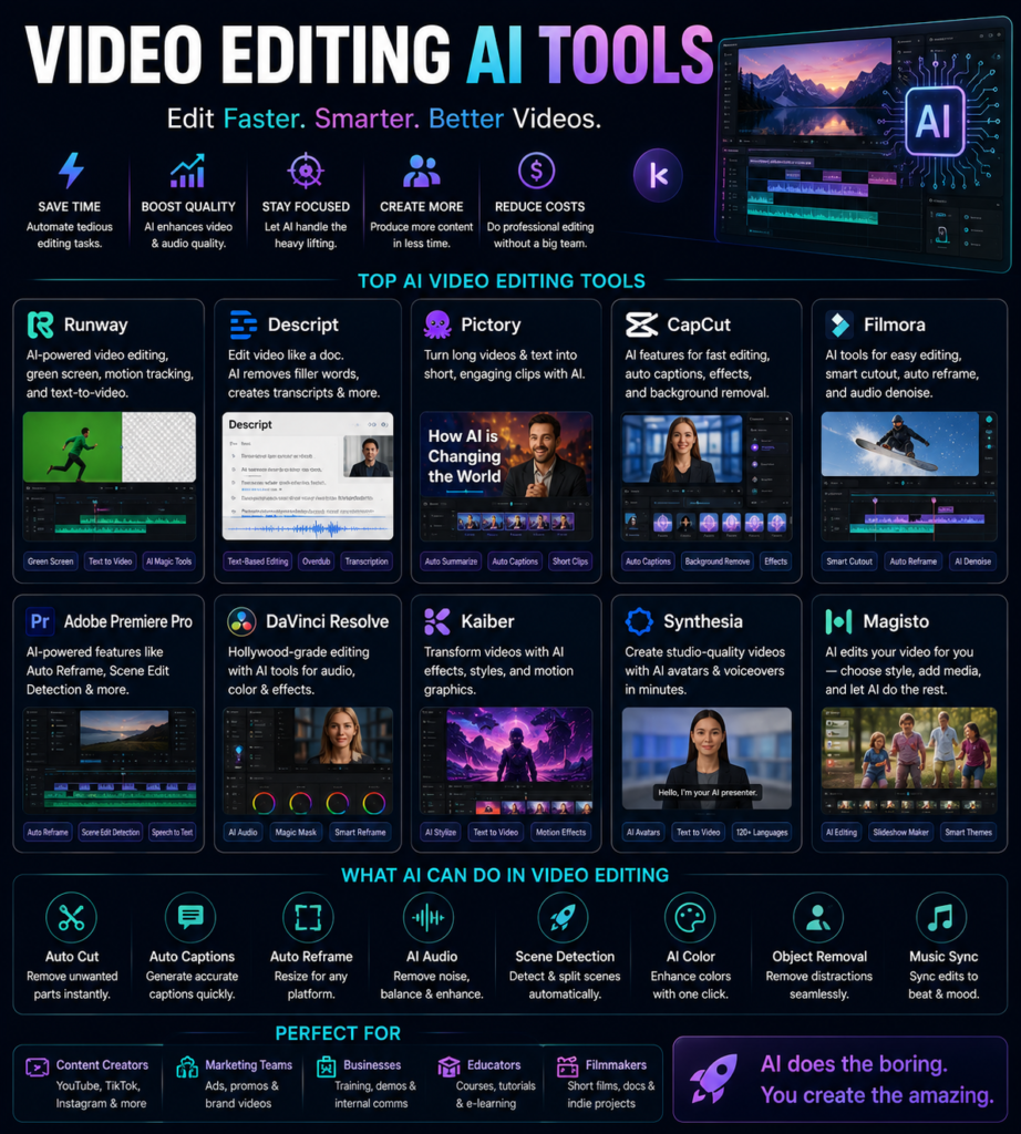 Video Editing Ai Tools