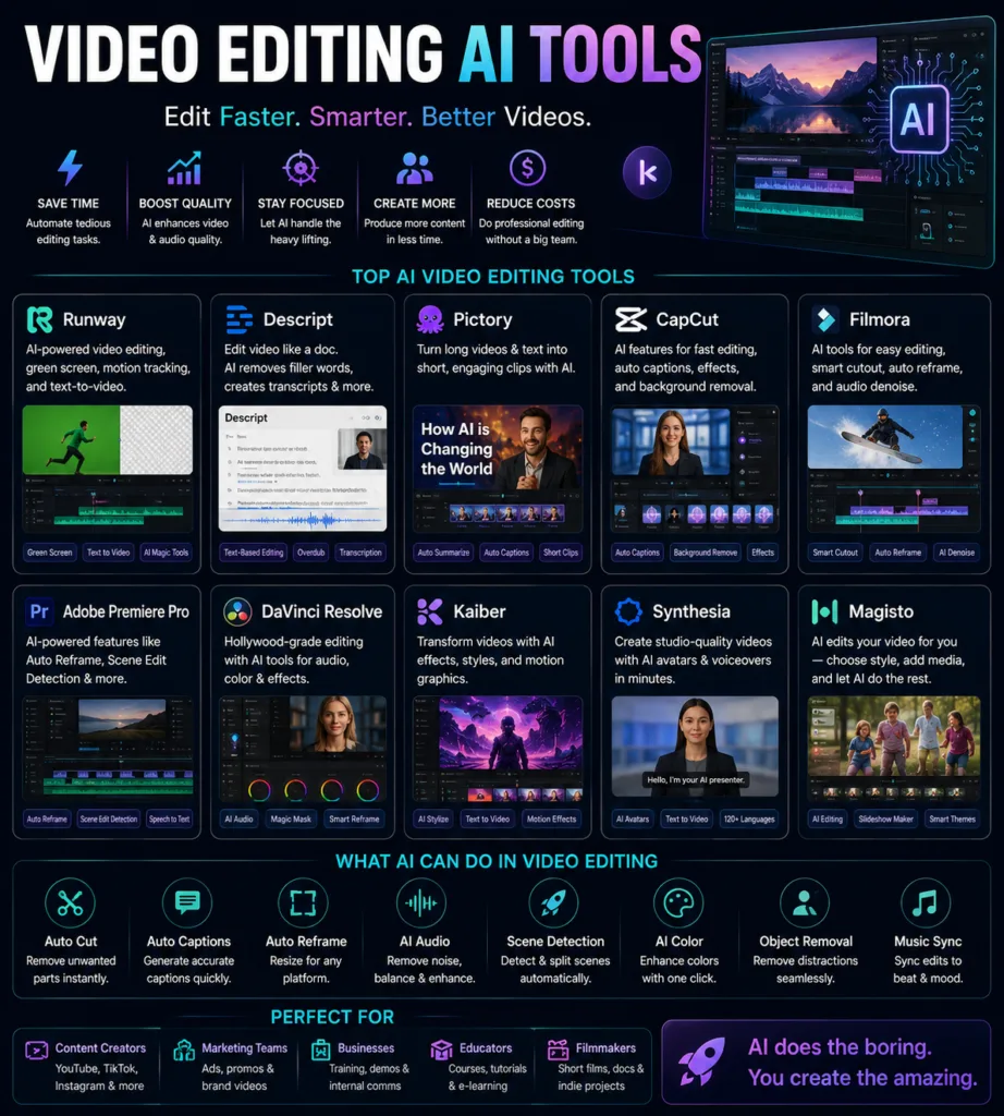 Video Editing Ai Tools