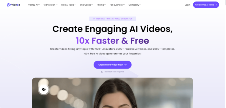 Vidnoz Review - Ai Agent