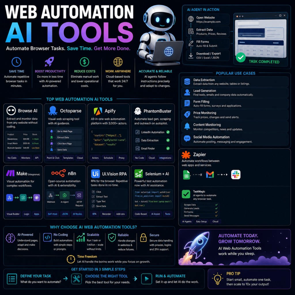 Web Automation Ai Tools