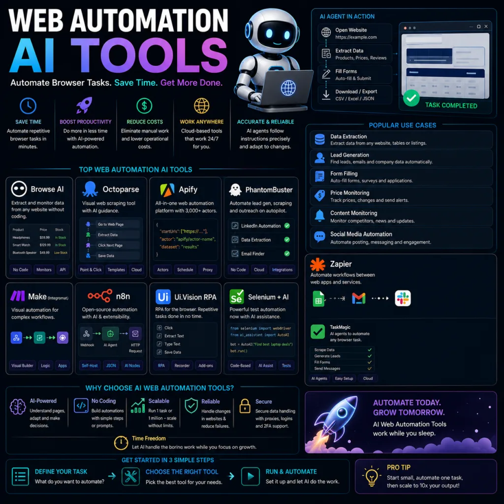 Web Automation Ai Tools