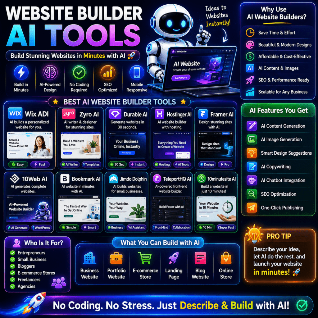 Website Builder Ai Tools