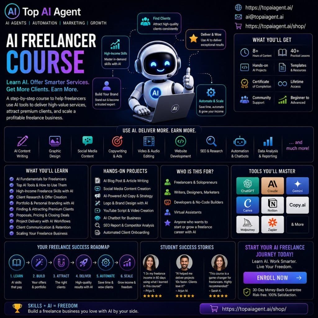 Ai 101 &Raquo; Top Ai Agent Ai freelancer course