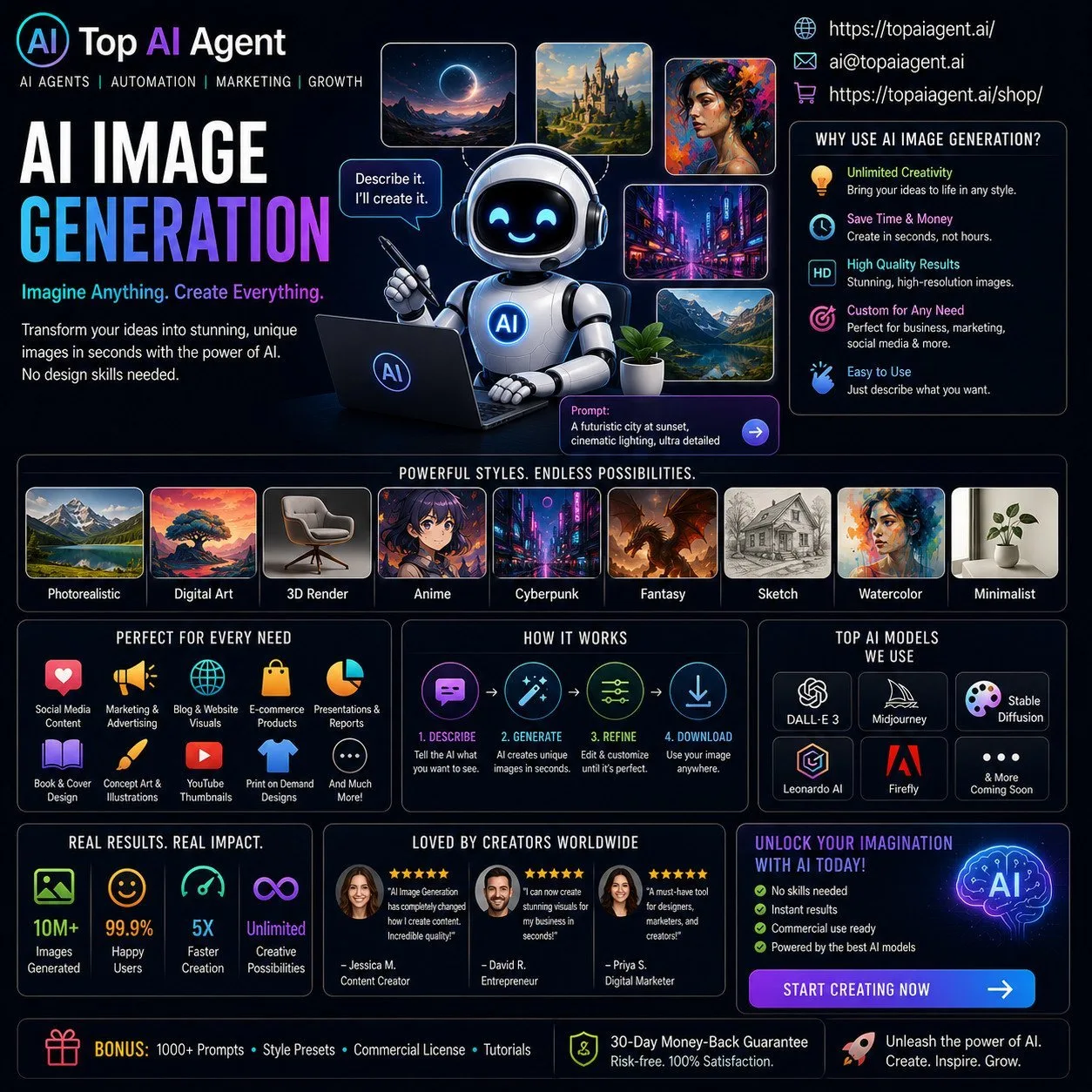 Ai image generation &raquo; top ai agent