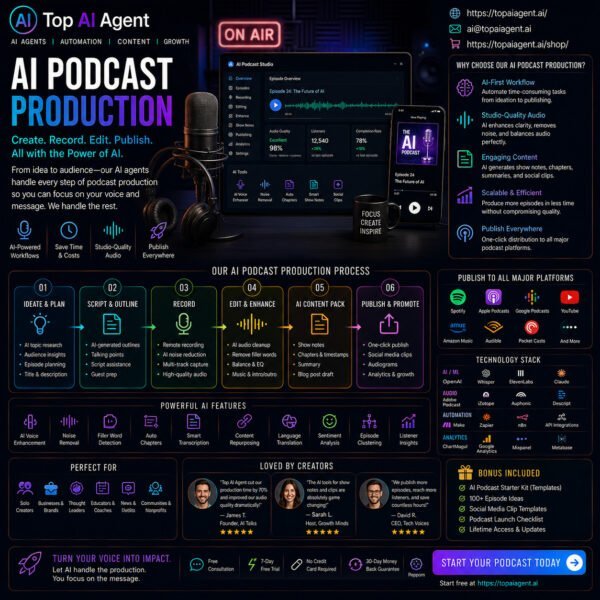 Ai podcast production