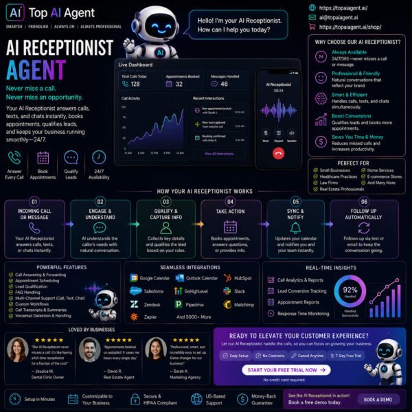 Ai receptionist agent