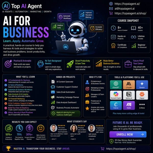 Ai For Business Course Ai for business course