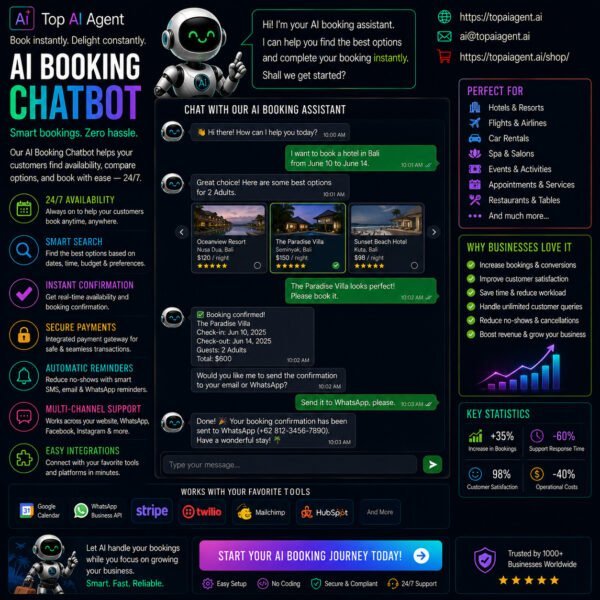 Booking chatbot
