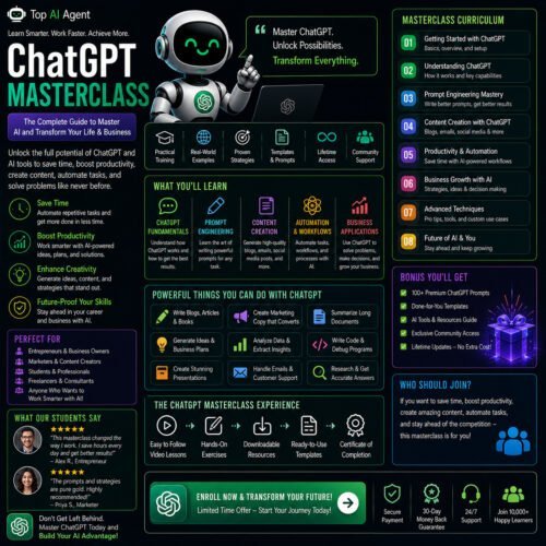 ChatGPT Masterclass ChatGPT Masterclass