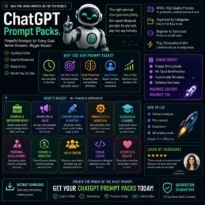 ChatGPT Prompt Packs