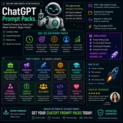 ChatGPT Prompt Packs