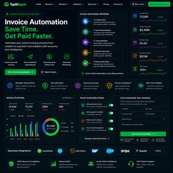 Invoice Automation Invoice automation