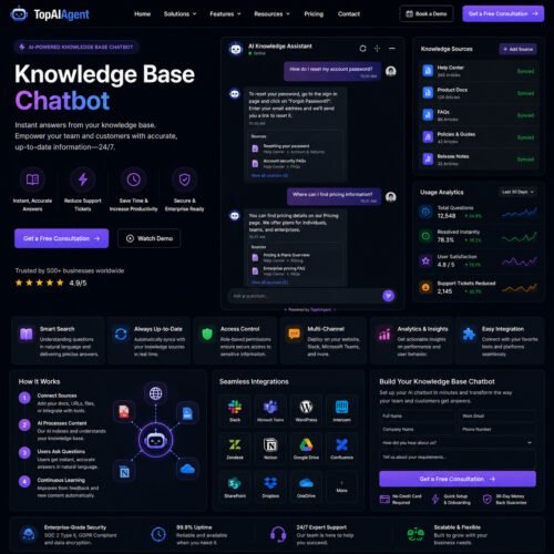 Knowledge Base Chatbot Knowledge Base Chatbot