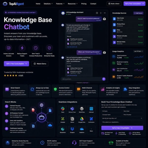 Knowledge base chatbot
