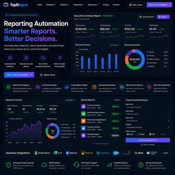 Reporting Automation Reporting automation